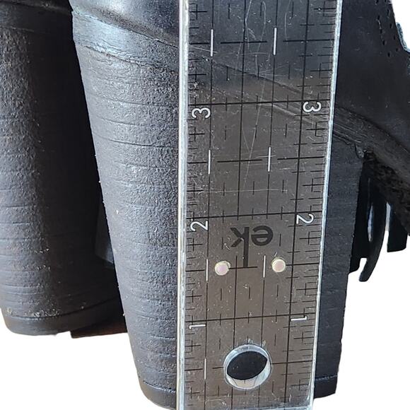 Steve Madden Woodstock Boots black fringe size 7 - Picture 9 of 10